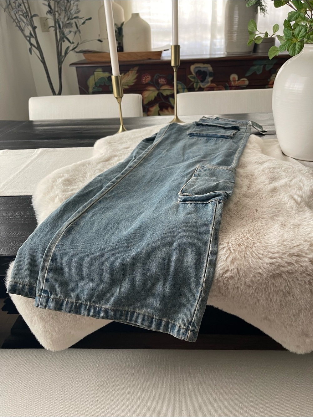 Tillys RSQ baggy jeans sz 23 nwt - Picture 2 of 6